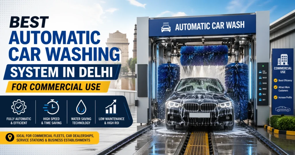 Best Automatic Car Washing System in Delhi