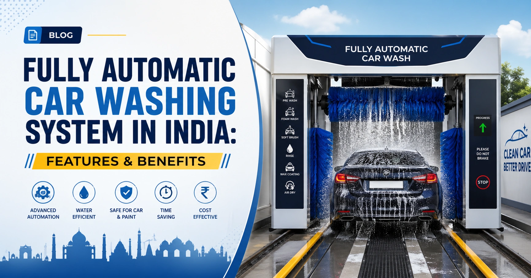 Fully Automatic Car Wash System in India Guide 2026