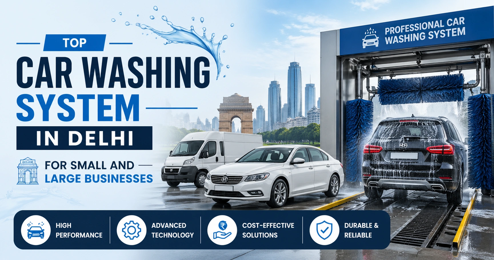 Top Car Washing System in Delhi for Business
