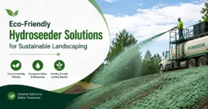 Eco-Friendly Hydroseeder Solutions for Landscaping