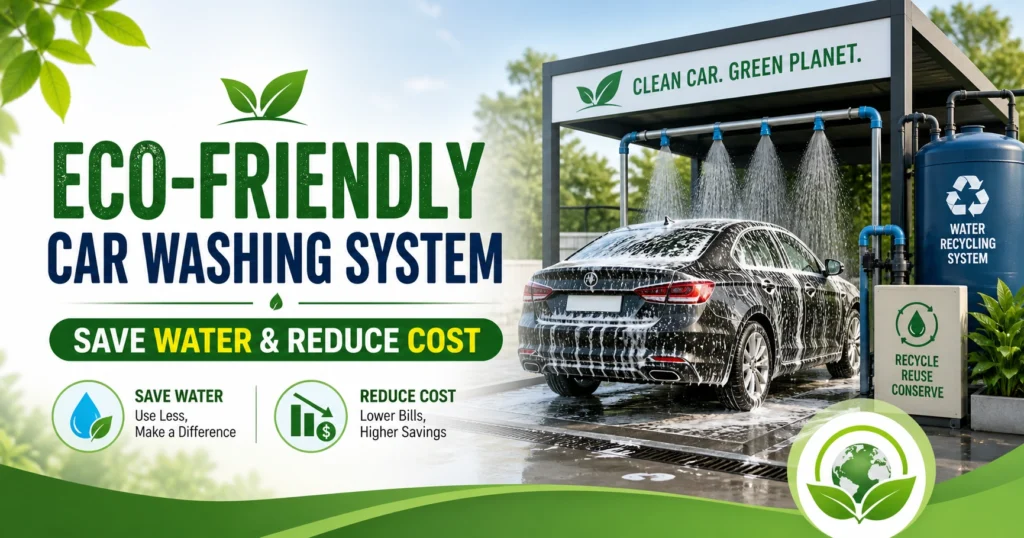 Eco-Friendly Car Washing System: Save Water & Cost More